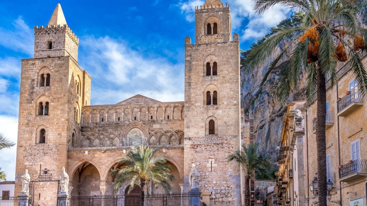Château de Cefalù en Sicile