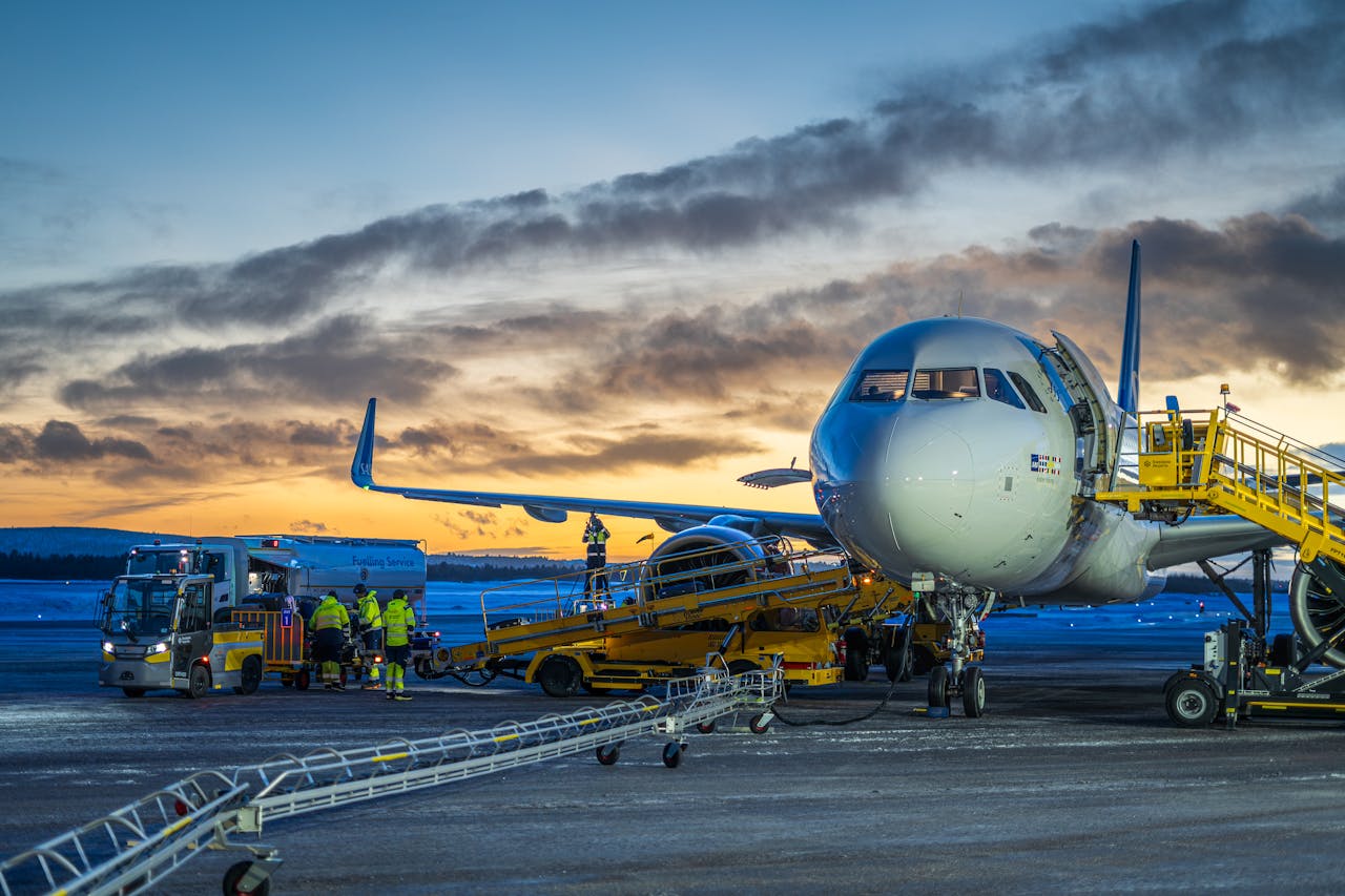 Aéroport en Laponie